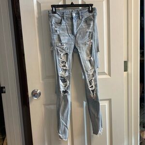 Size 4 American Eagle Distressed Jeans